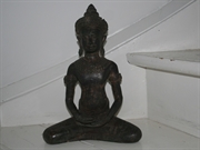 Buddha meditation og følelsesmæssig balance. Bronze 33cm